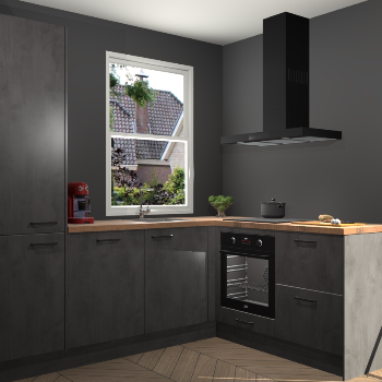 Beton Antraciet keuken Phuket 110738