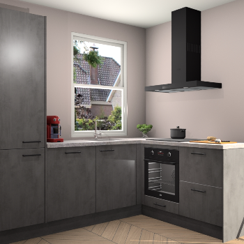 Beton antraciet keuken Phuket 110918