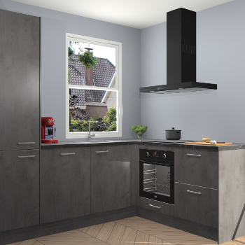 Beton Antraciet keuken Phuket 110922