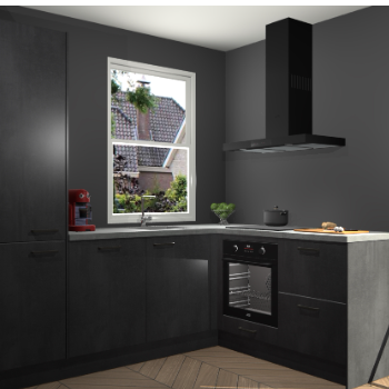 Beton Zwarte keuken Phuket 111189