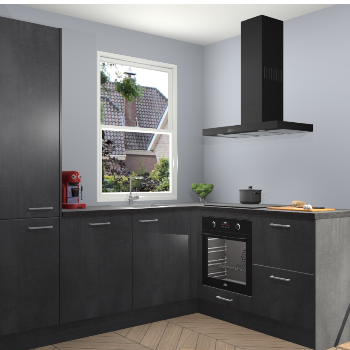 Beton Zwarte keuken Phuket 111192