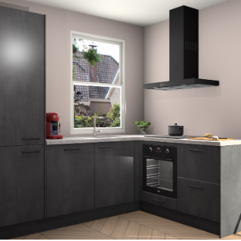 Beton Zwarte keuken Phuket 111206