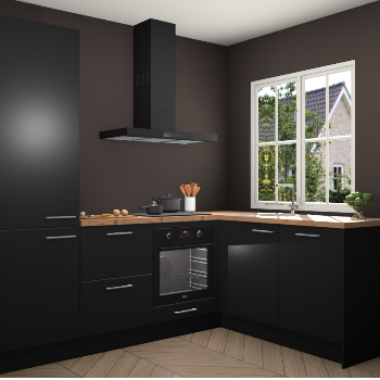 Zwarte keuken Linz 22034