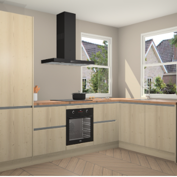 Vuren greeploze keuken Salzburg 111067