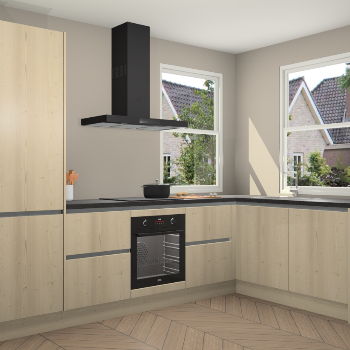 Vuren greeploze keuken Salzburg 111139