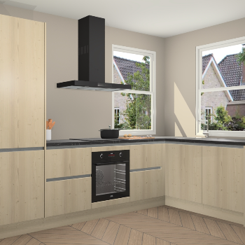 Vuren greeploze keuken Salzburg 111142