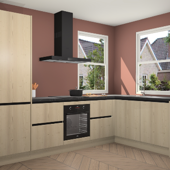 Vuren greeploze keuken Salzburg 111157