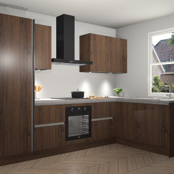 Noten greeploze keuken Bazel 111399