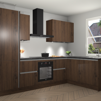 Noten greeploze keuken Bazel 111405