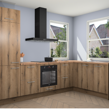 Goud Eiken keuken Salzburg 111158
