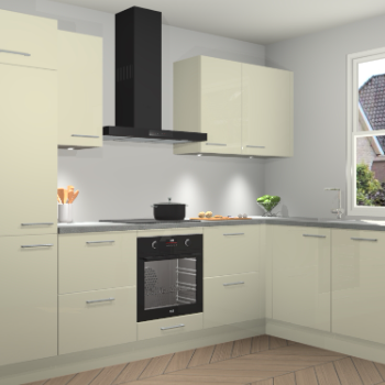 Magnolia hoogglans keuken Geneve 111102