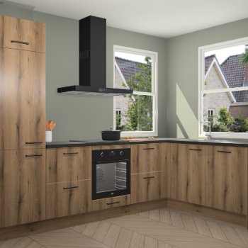 Goud Eiken keuken Salzburg 111304