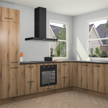 Goud Eiken keuken Salzburg 111309