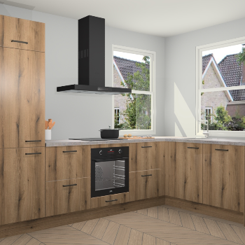 Goud Eiken keuken Salzburg 111311