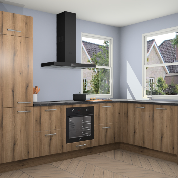 Goud Eiken keuken Salzburg 111292