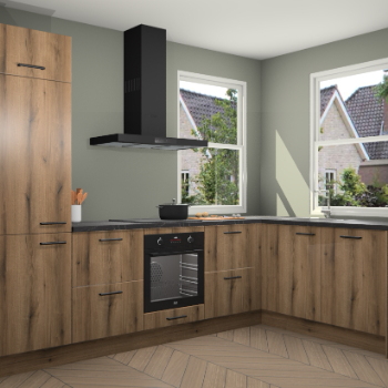 Goud Eiken keuken Salzburg 111308