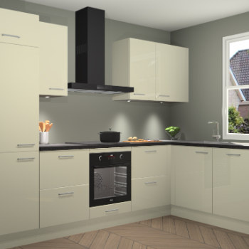 Magnolia hoogglans keuken Geneve 111116