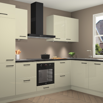 Magnolia hoogglans keuken Geneve 111119