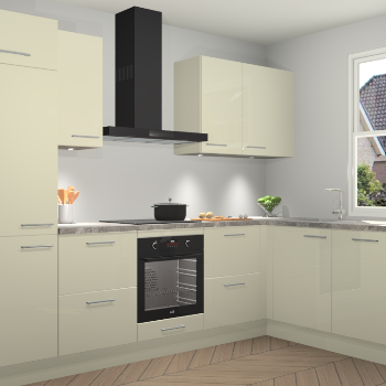 Magnolia hoogglans keuken Geneve 111215