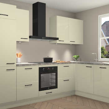 Magnolia hoogglans keuken Geneve 111218