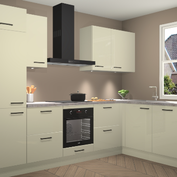 Magnolia hoogglans keuken Geneve 111231