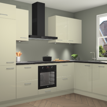 Magnolia hoogglans keuken Geneve 111267