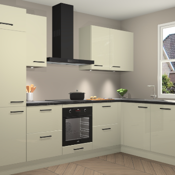 Magnolia hoogglans keuken Geneve 111269