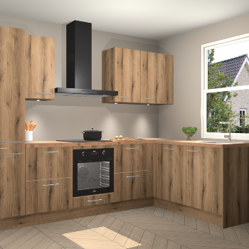 Goud Eiken keuken Bazel 111829