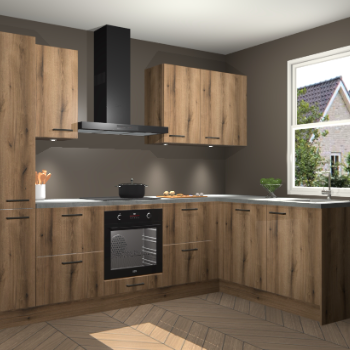 Goud Eiken keuken Bazel 111881