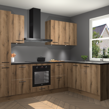 Goud Eiken keuken Bazel 111888