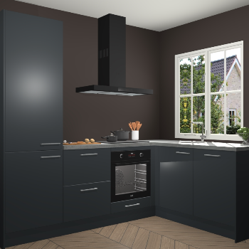 Onyxgrijze keuken Linz 111691