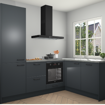 Onyxgrijze keuken Linz 111694