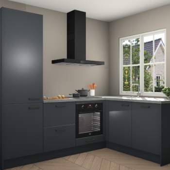 Onyxgrijze keuken Linz 111695