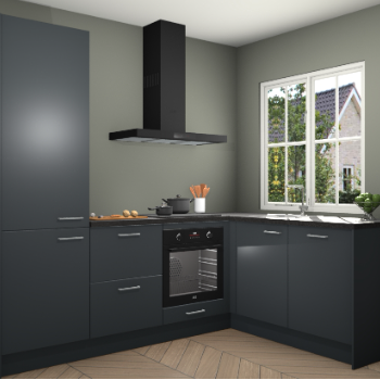 Onyxgrijze keuken Linz 111698