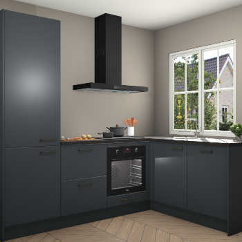 Onyxgrijze keuken Linz 111701