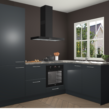 Onyxgrijze keuken Linz 111703