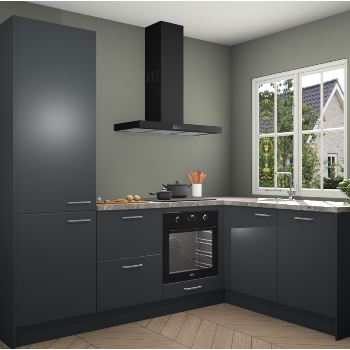 Onyxgrijze keuken Linz 111704