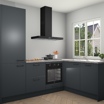 Onyxgrijze keuken Linz 111712