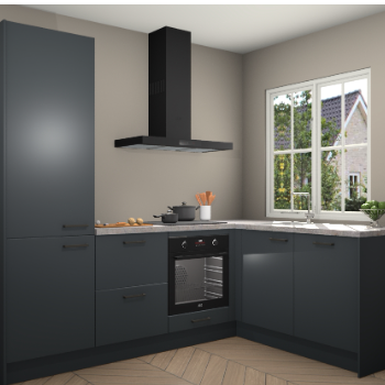 Onyxgrijze keuken Linz 111713