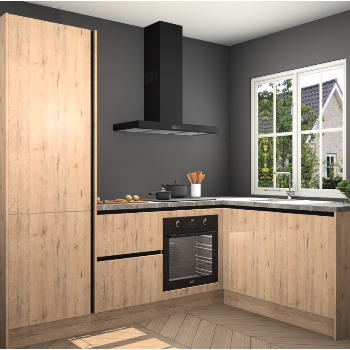 Madera Natuur greeploze keuken Linz 111852