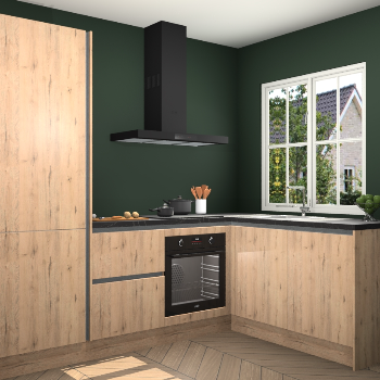 Madera Natuur greeploze keuken Linz 111861
