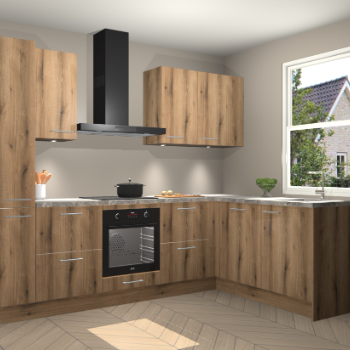 Goud Eiken keuken Bazel 112008