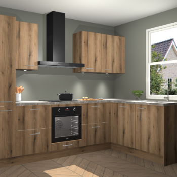 Goud Eiken keuken Bazel 112009