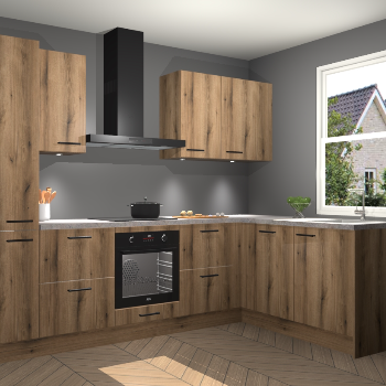 Goud Eiken keuken Bazel 112073