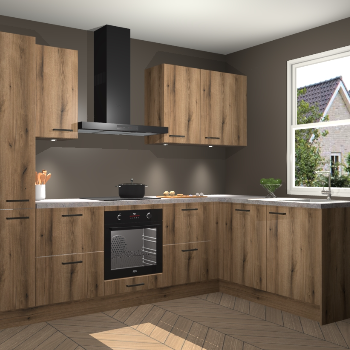 Goud Eiken keuken Bazel 112074