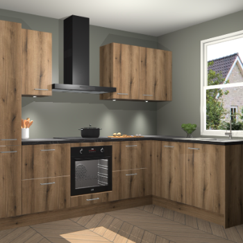 Goud Eiken keuken Bazel 112082