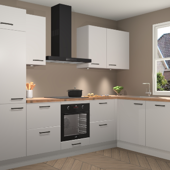 Zijdegrijze keuken Geneve 111544