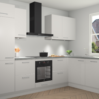 Zijdegrijze keuken Geneve 111556