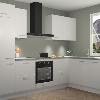 Zijdegrijze keuken Geneve 111557