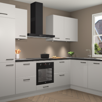 Zijdegrijze keuken Geneve 111579